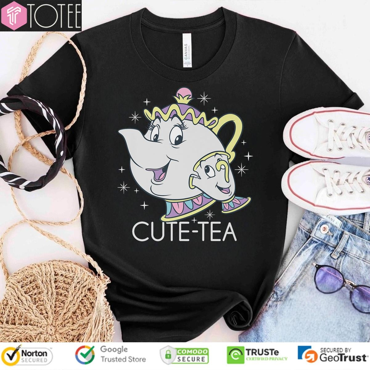 Disney Beauty And The Beast Mrs. Potts And Chip Mothers Day T-shirt