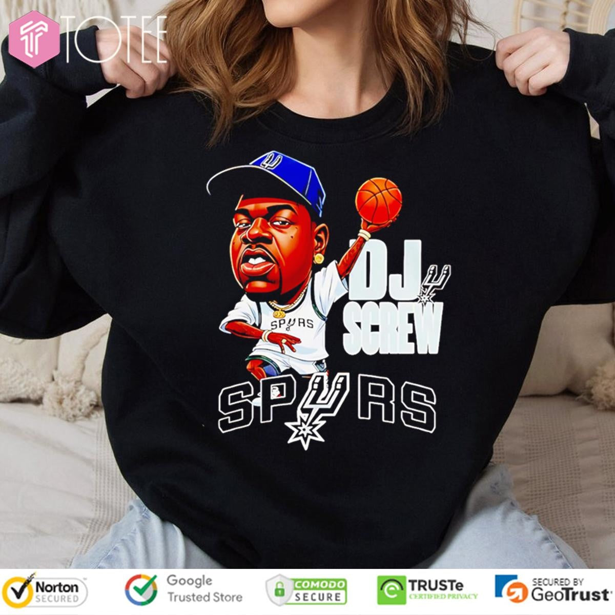 Dj Screw San Antonio Spurs T-shirt