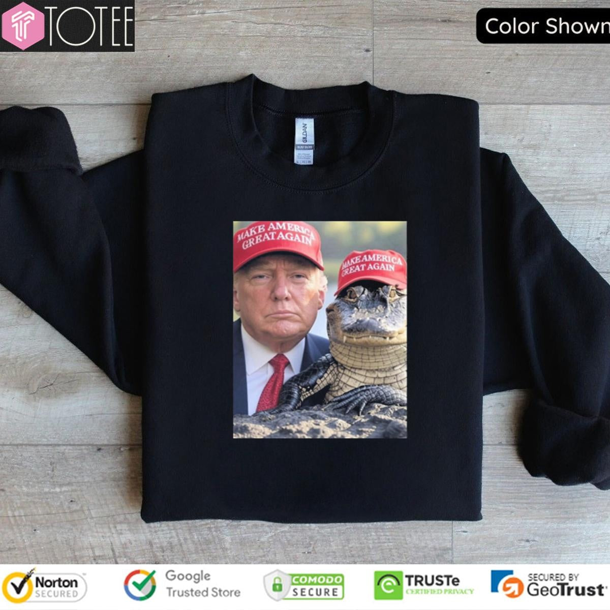 Donald Trump Alligator Alcatraz Make America Great Again T-shirt