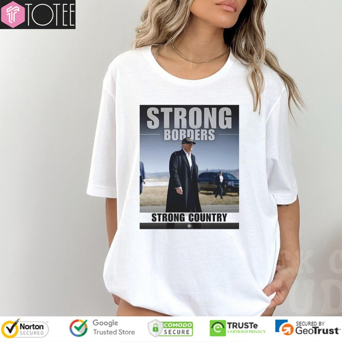 Donald Trump Strong Borders Strong Country T-shirt