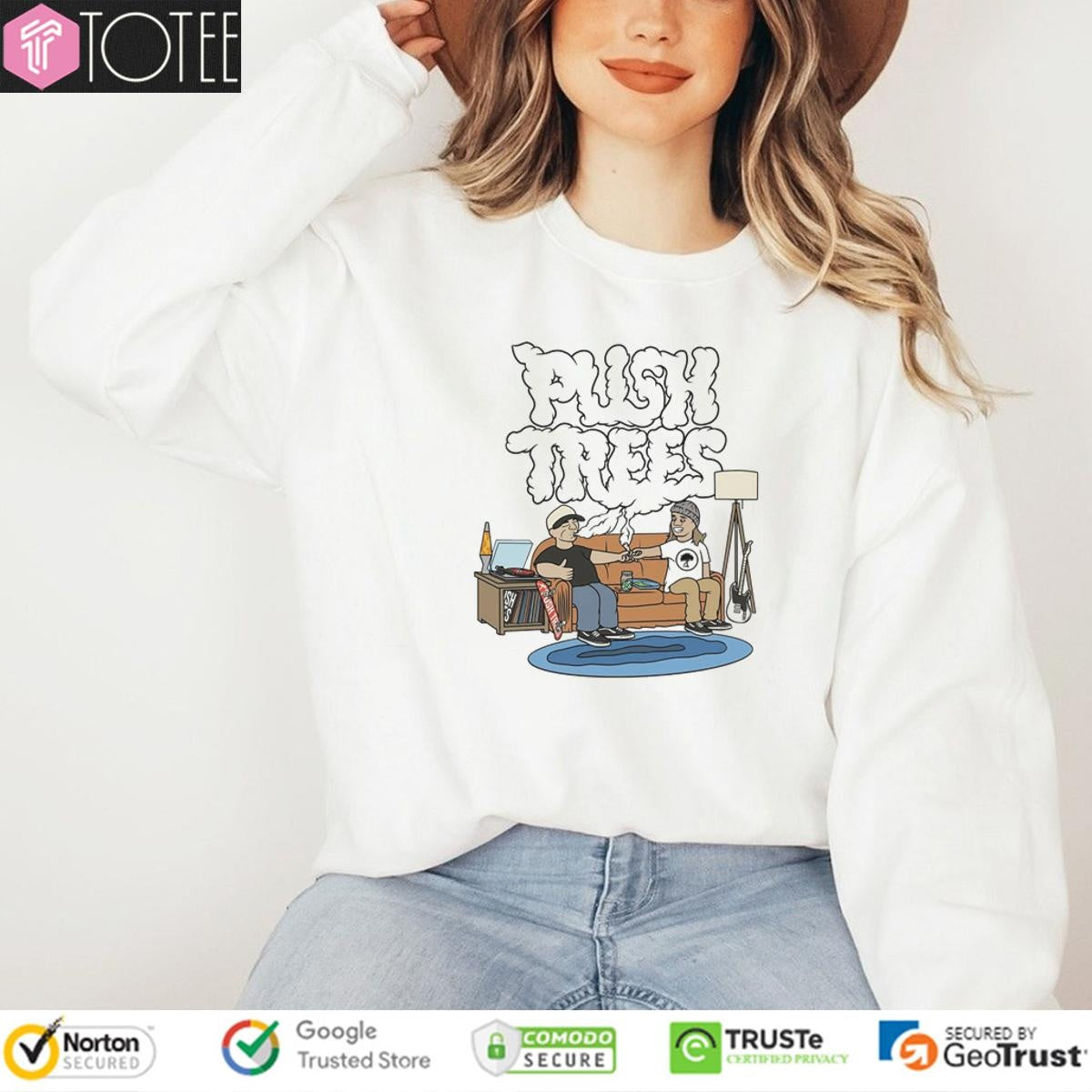 Dope As Yola Push Trees The Puff Puff Pass Cigarettes Smoke Sofa T-shirt