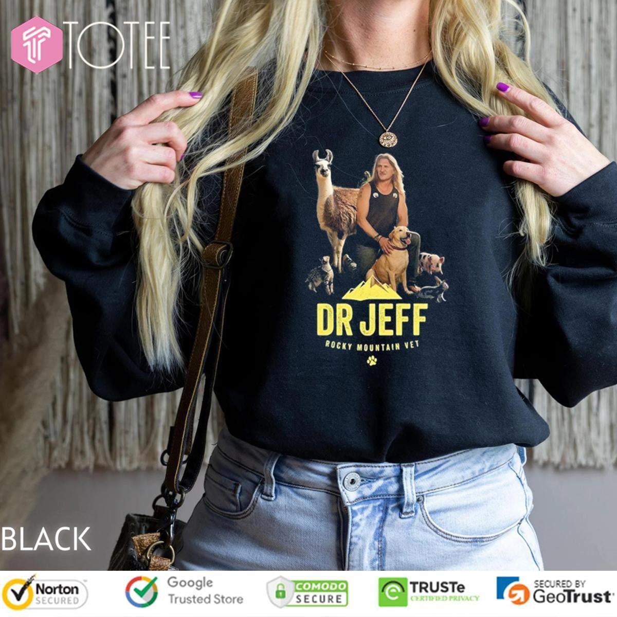 Dr Jeff Rocky Mountain Vet Fan Animal Planet T-shirt