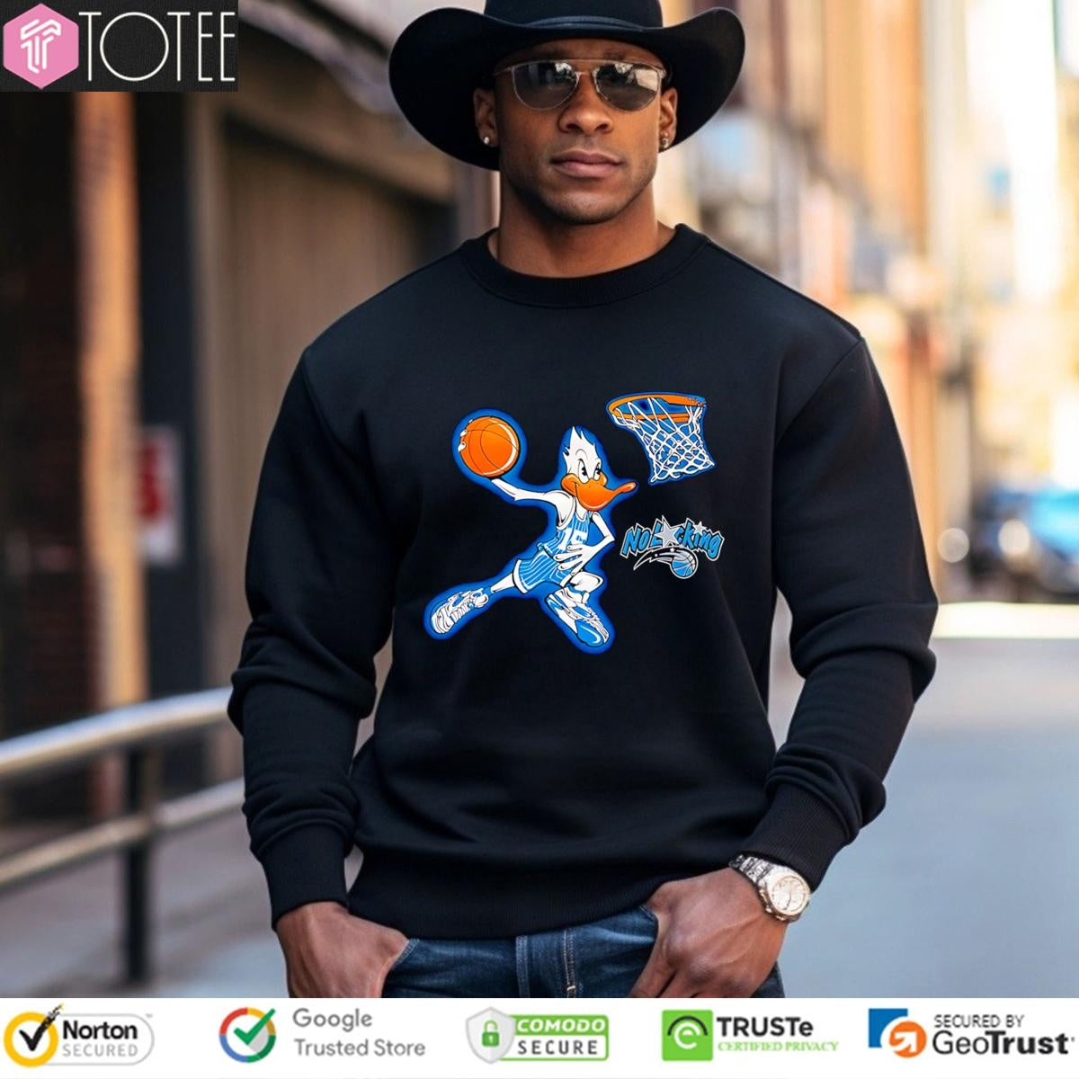 Duck Play Basketball No Lacking T-shirt