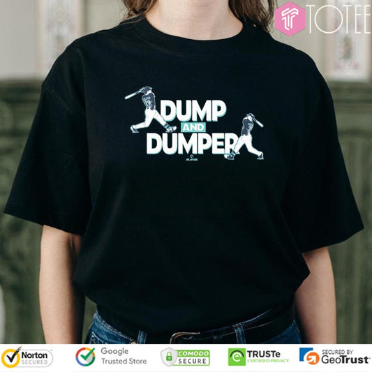Dump And Dumper Cal Raleigh Seattle Mariners Baseball T-shirt