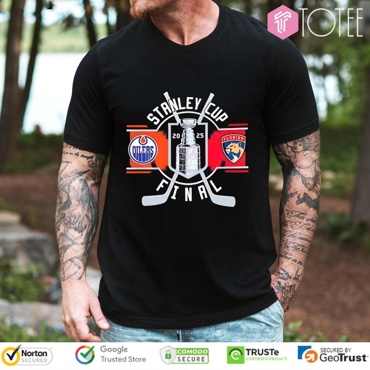Edmonton Oilers Vs Florida Panthers Stanley Cup Final 2025 T-shirt