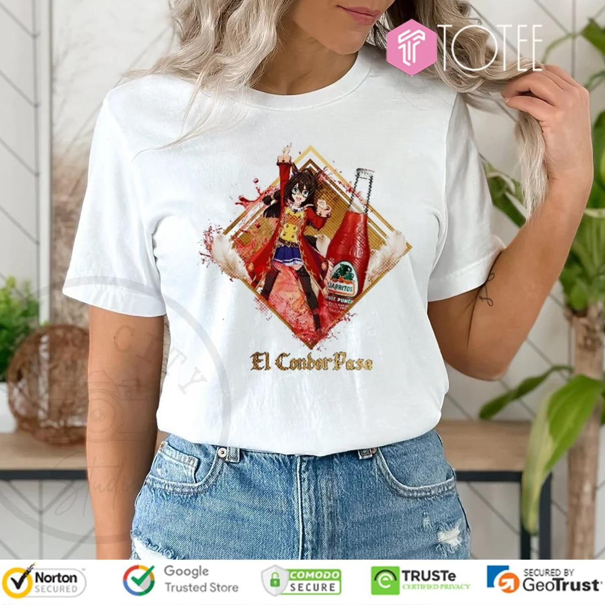 El Condor Pasa Uma Musume Jarritos Fruit Punch Soda T-shirt