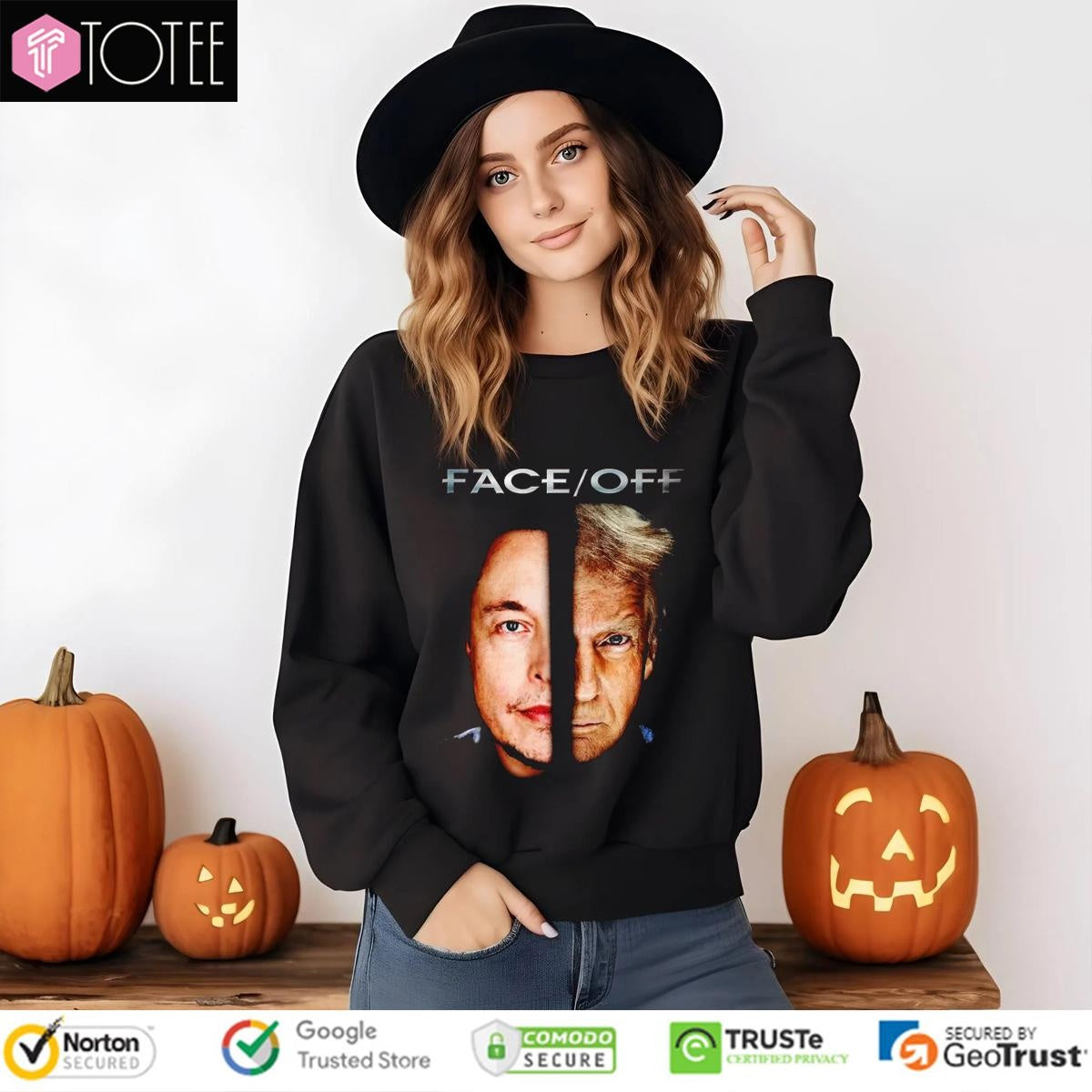 Elon Musk Trump Face Off T-shirt