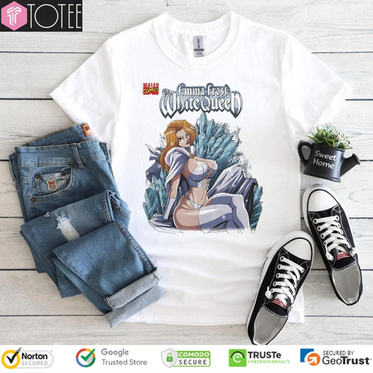 Emma Frost The White Queen Marvel Comic T-shirt