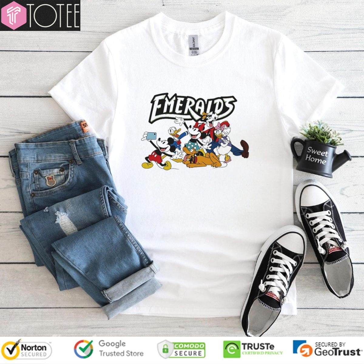 Eugene Emeralds Disney Mickey And Friends T-shirt