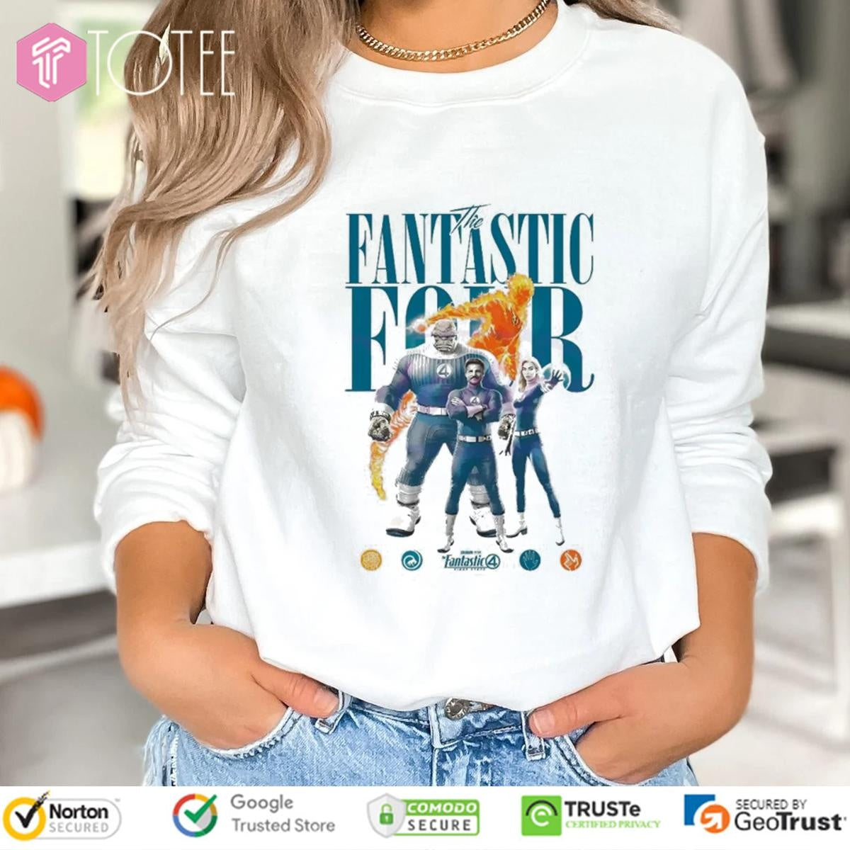 Fantastic Four First Steps Marvel Superhero Team 2025 T-shirt