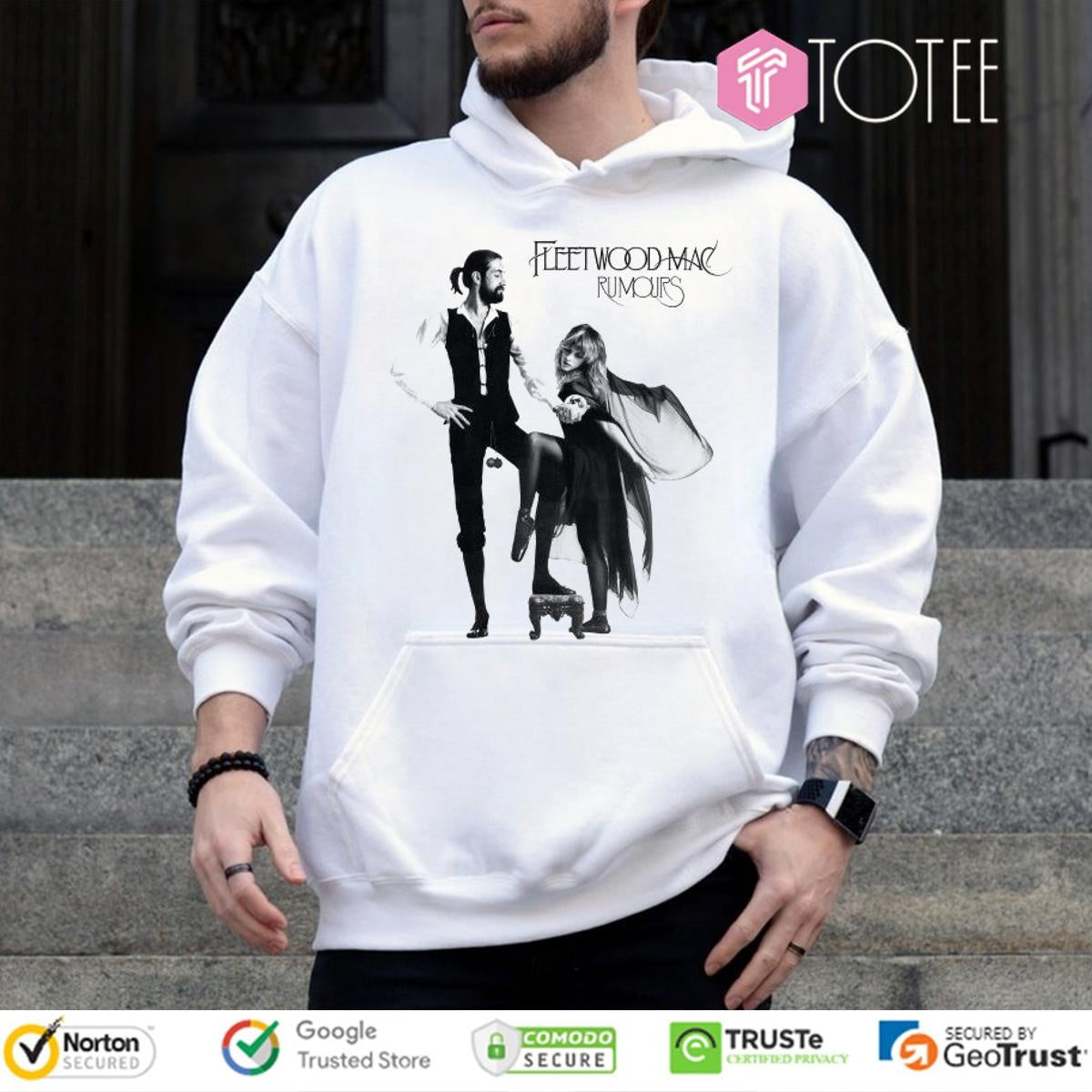 Fleetwood Mac Rumours Rock Band T-shirt