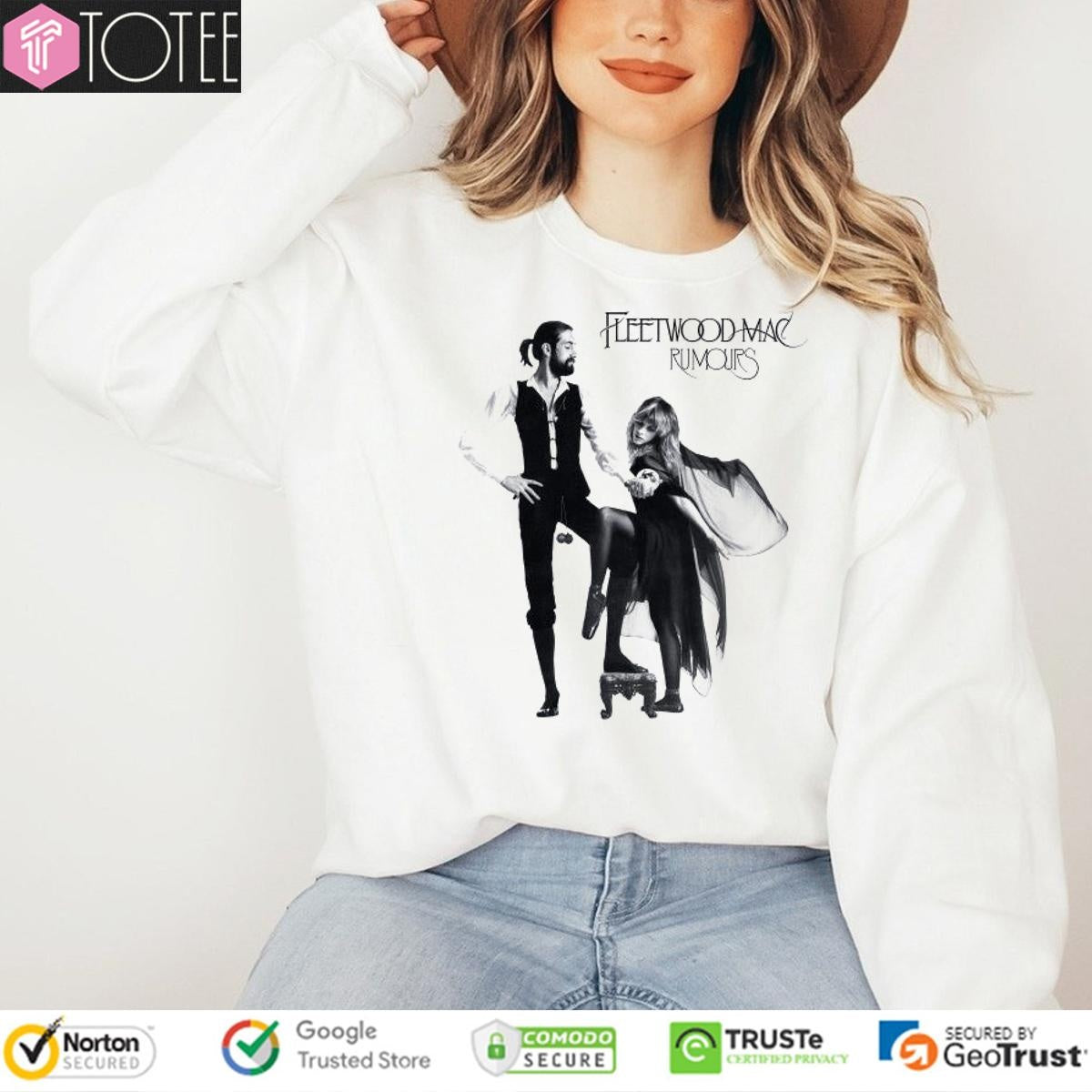 Fleetwood Mac Rumours Rock Band T-shirt