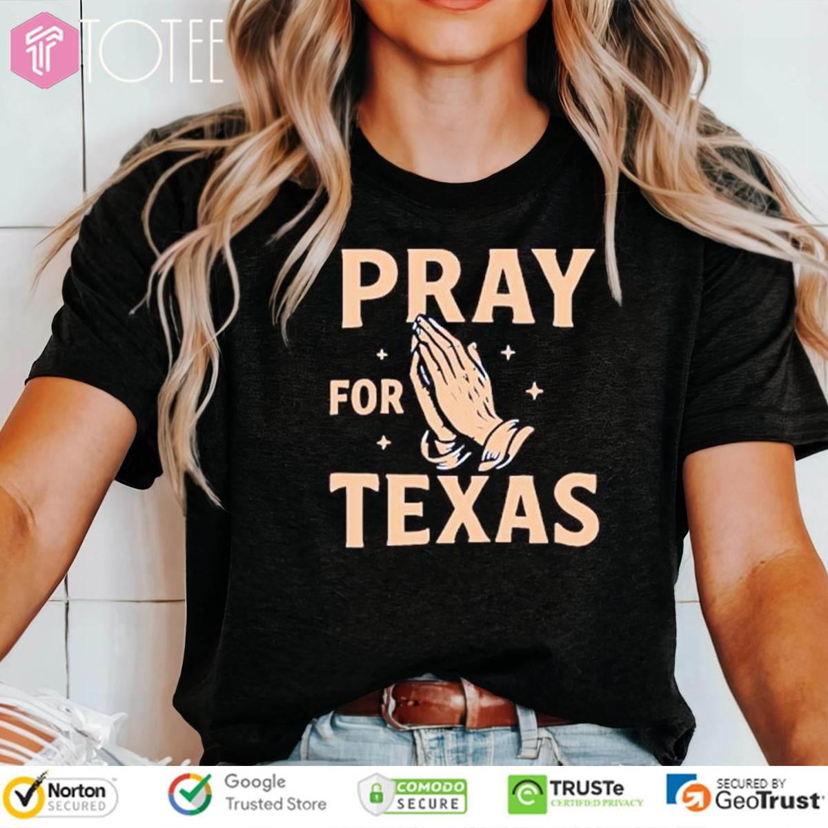 Flood Relief Support Pray For Texas T-shirt