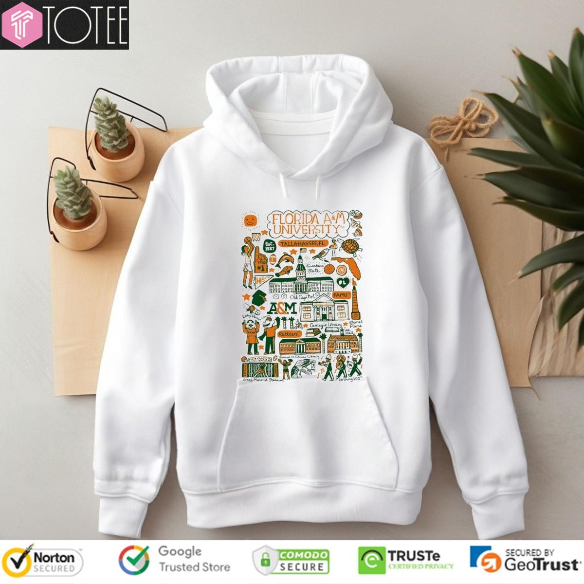 Florida A&M University Art Illustration T-shirt