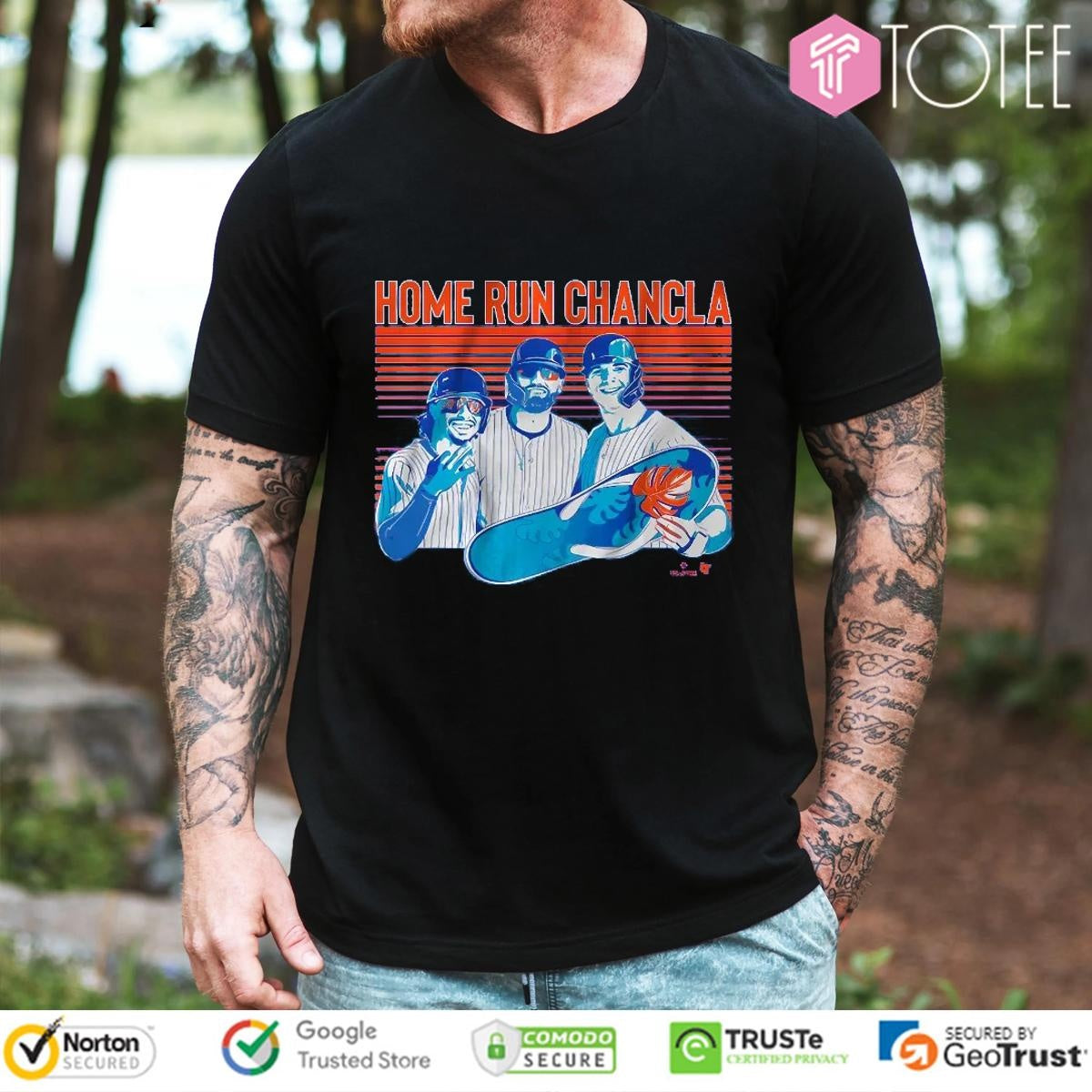 Francisco Lindor Brandon Nimmo Pete Alonso Home Run Chancla T-shirt