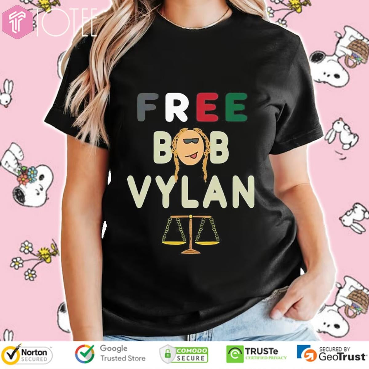Free Bob Vylan Band T-shirt