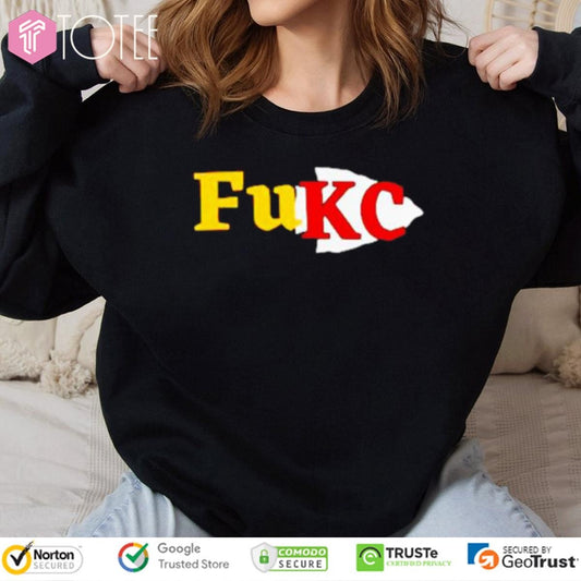Fuck Kansas City Chiefs Logo Patrick Mahomes Sweatshirt