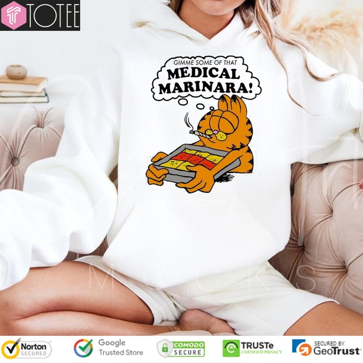 Garfield Gimme Some Of That Medical Marinara T-shirt