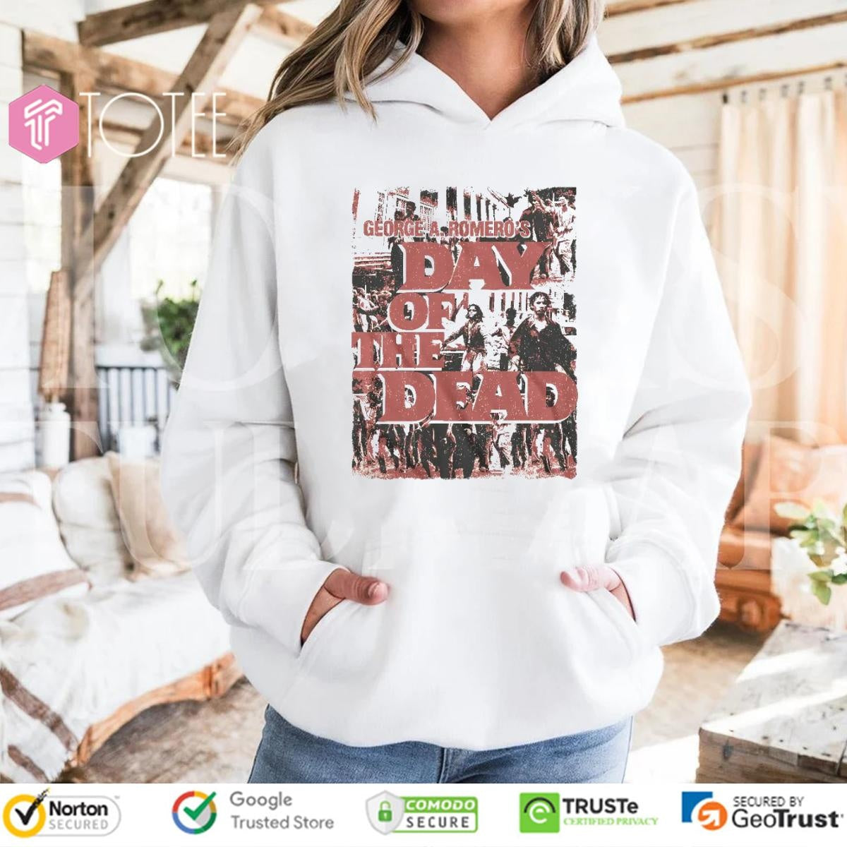 George A. Romeros Day Of The Dead Zombies T-shirt