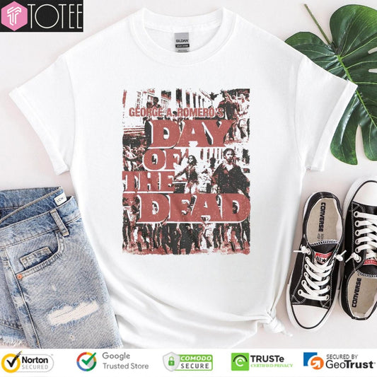 George A. Romeros Day Of The Dead Zombies T-shirt