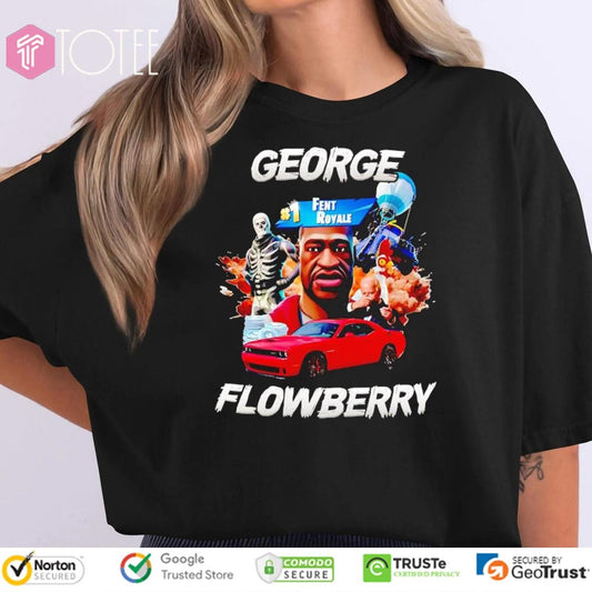 George Floyd Fent Royale Flowberry T-shirt