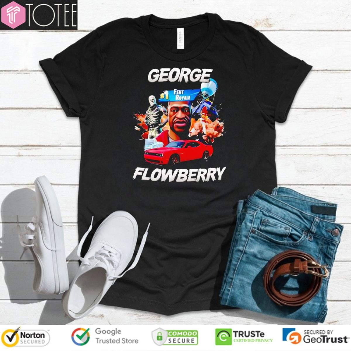 George Floyd Fent Royale Flowberry T-shirt