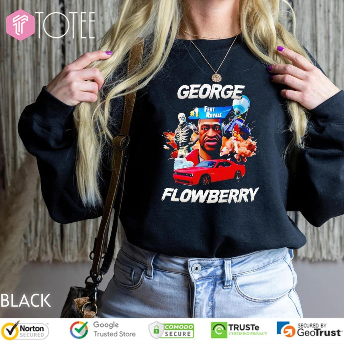 George Floyd Fent Royale Flowberry T-shirt