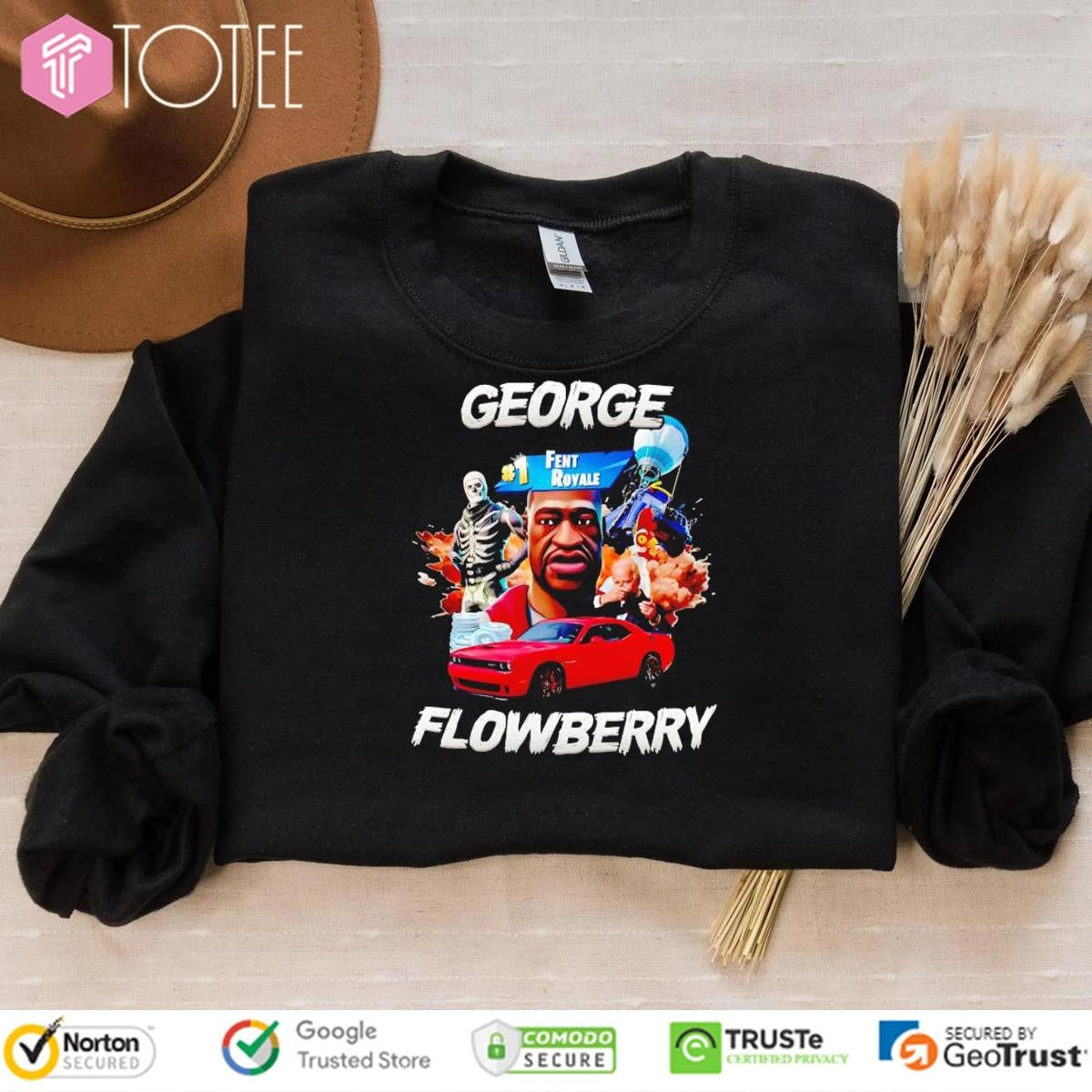 George Floyd Fent Royale Flowberry T-shirt