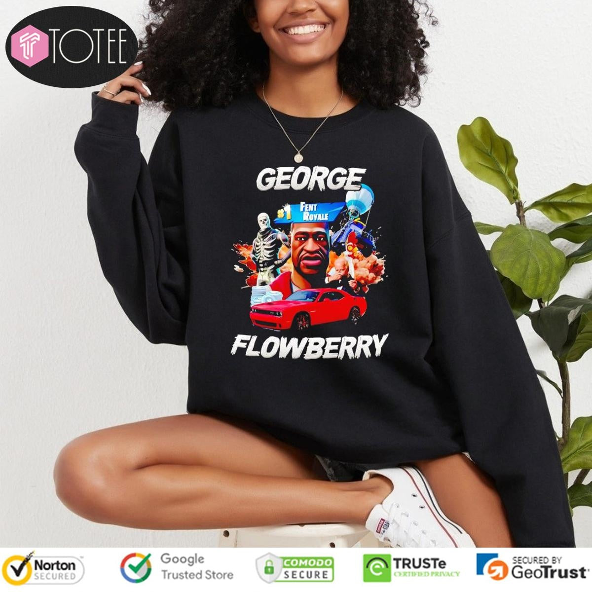 George Floyd Fent Royale Flowberry T-shirt