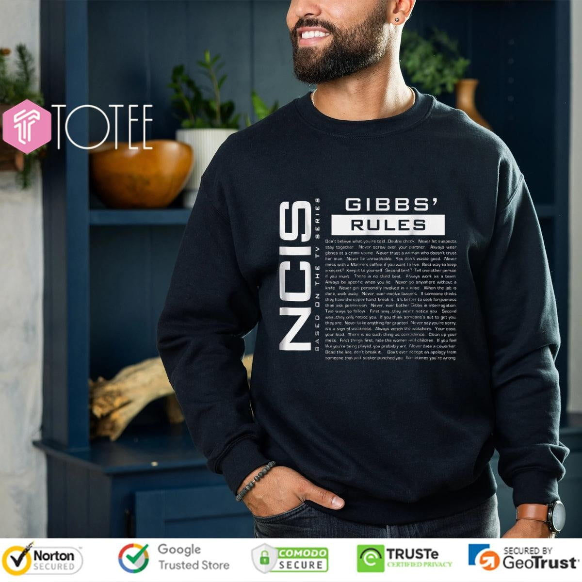 Gibbs Rules Ncis Based On The Tv Series T-shirt