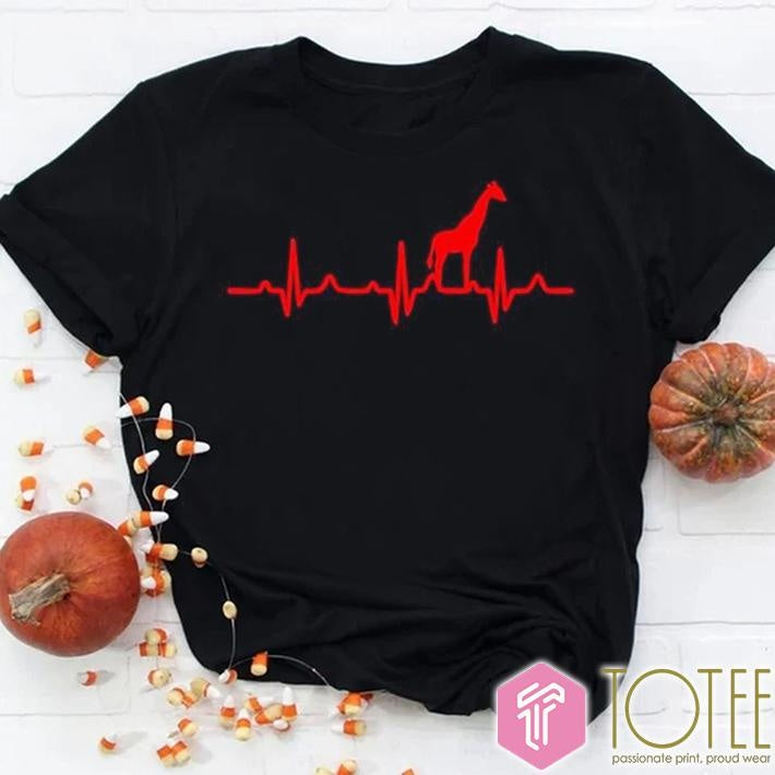 Giraffe Heartbeat T-shirt