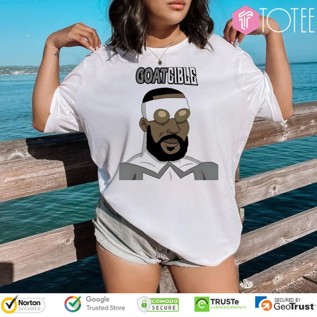 Goatcible Parody Lebron James Invincible War Goat Lakers T-shirt