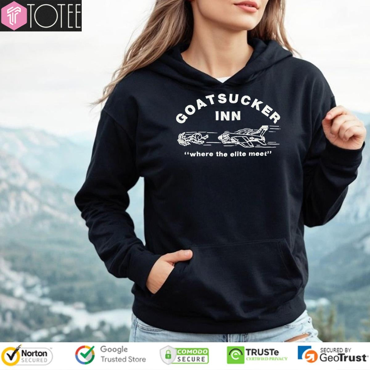 Goatsucker Inn Where The Elite Meet T-shirt