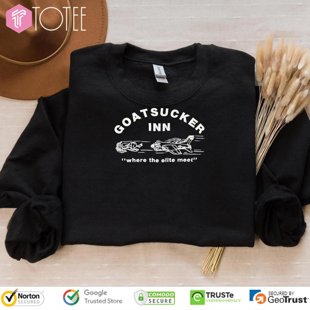 Goatsucker Inn Where The Elite Meet T-shirt