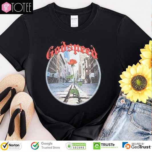 Godspeed Black Rose T-shirt