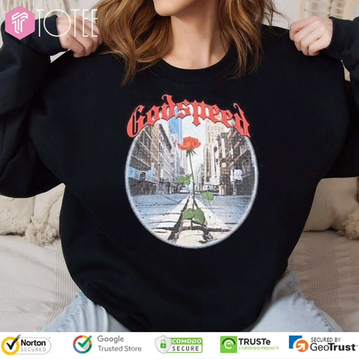 Godspeed Black Rose T-shirt