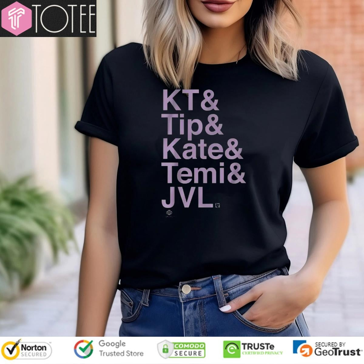 Golden State Valkyries Players Names Kt Tip Kate Temi Jvl T-shirt