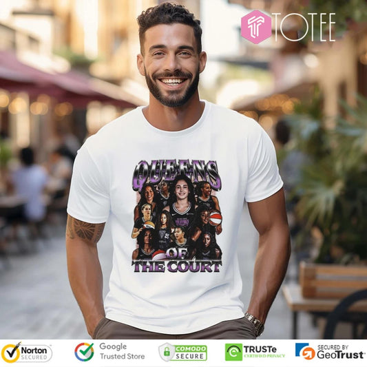 Golden State Valkyries Queens Of The Court Wnba All Star 2025 T-shirt