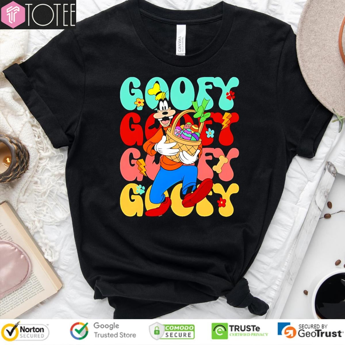 Goofy Disney Cartoon Cute Vintage T-shirt
