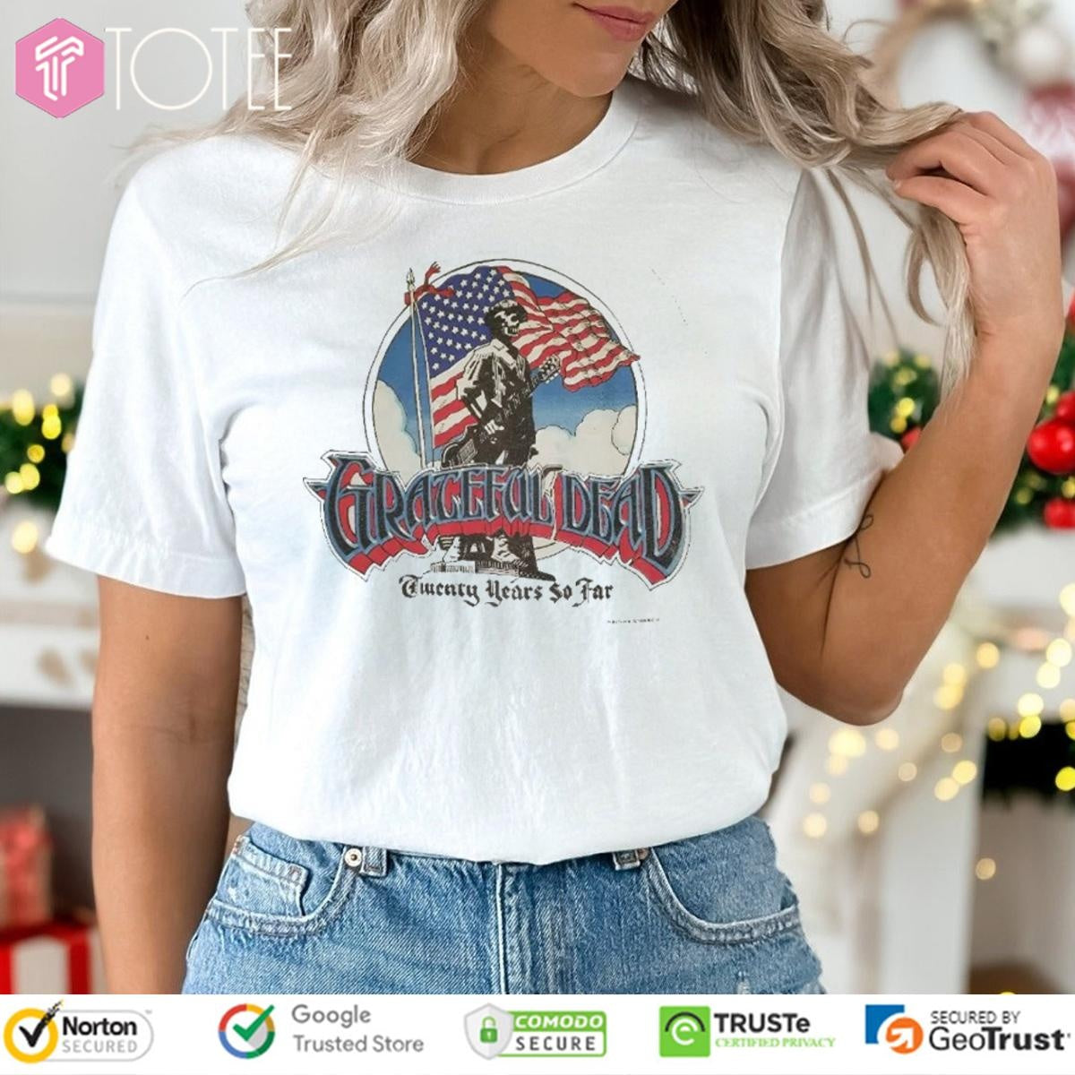 Grateful Dead 1985 Twenty Years So Far T-shirt