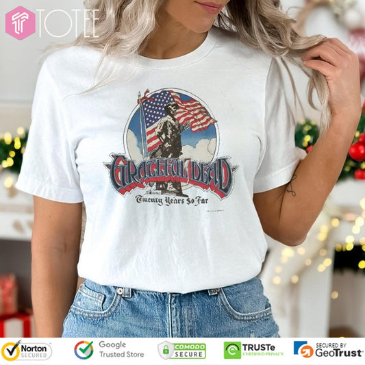 Grateful Dead 1985 Twenty Years So Far T-shirt