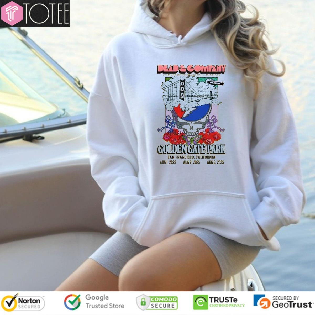 Grateful Dead Golden Gate Park 60 Years So Far T-shirt