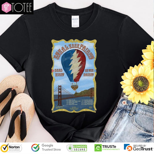 Grateful Dead Steal Your Faight Dead Night On The Haight Hot Air Balloon T-shirt