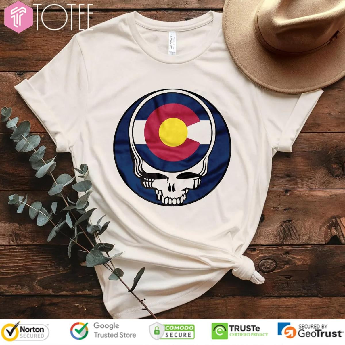 Grateful Dead Steal Your State Colorado T-shirt
