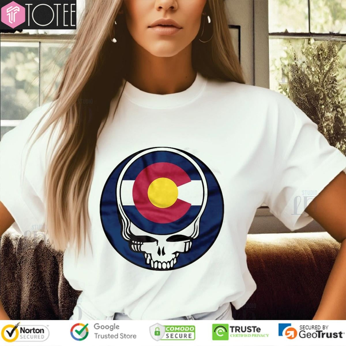 Grateful Dead Steal Your State Colorado T-shirt