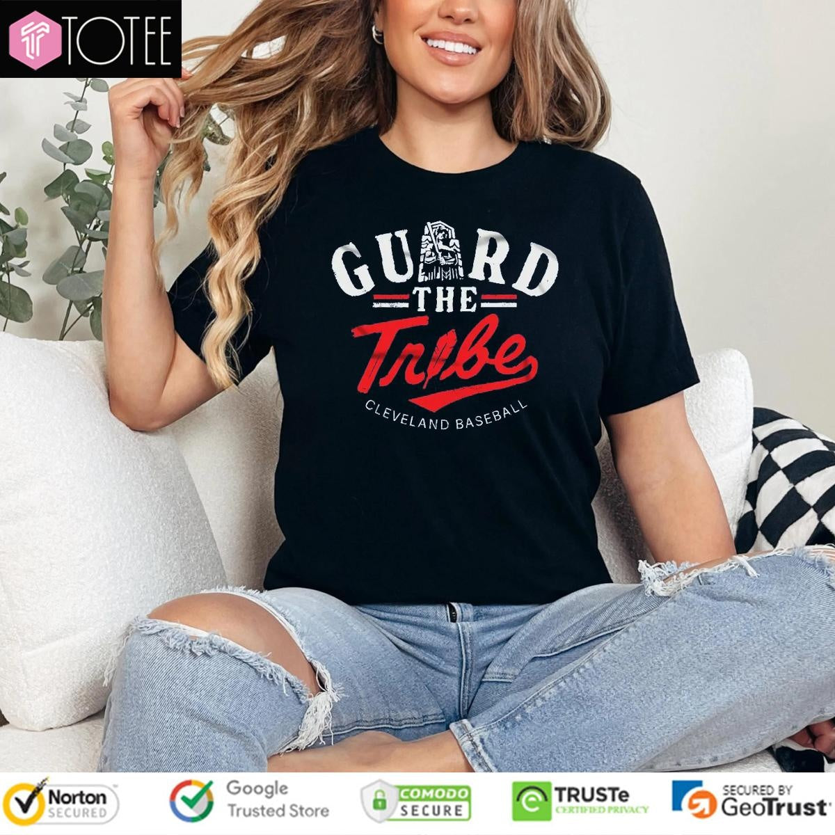 Guard The Tribe Cleveland Baseball T-shirt