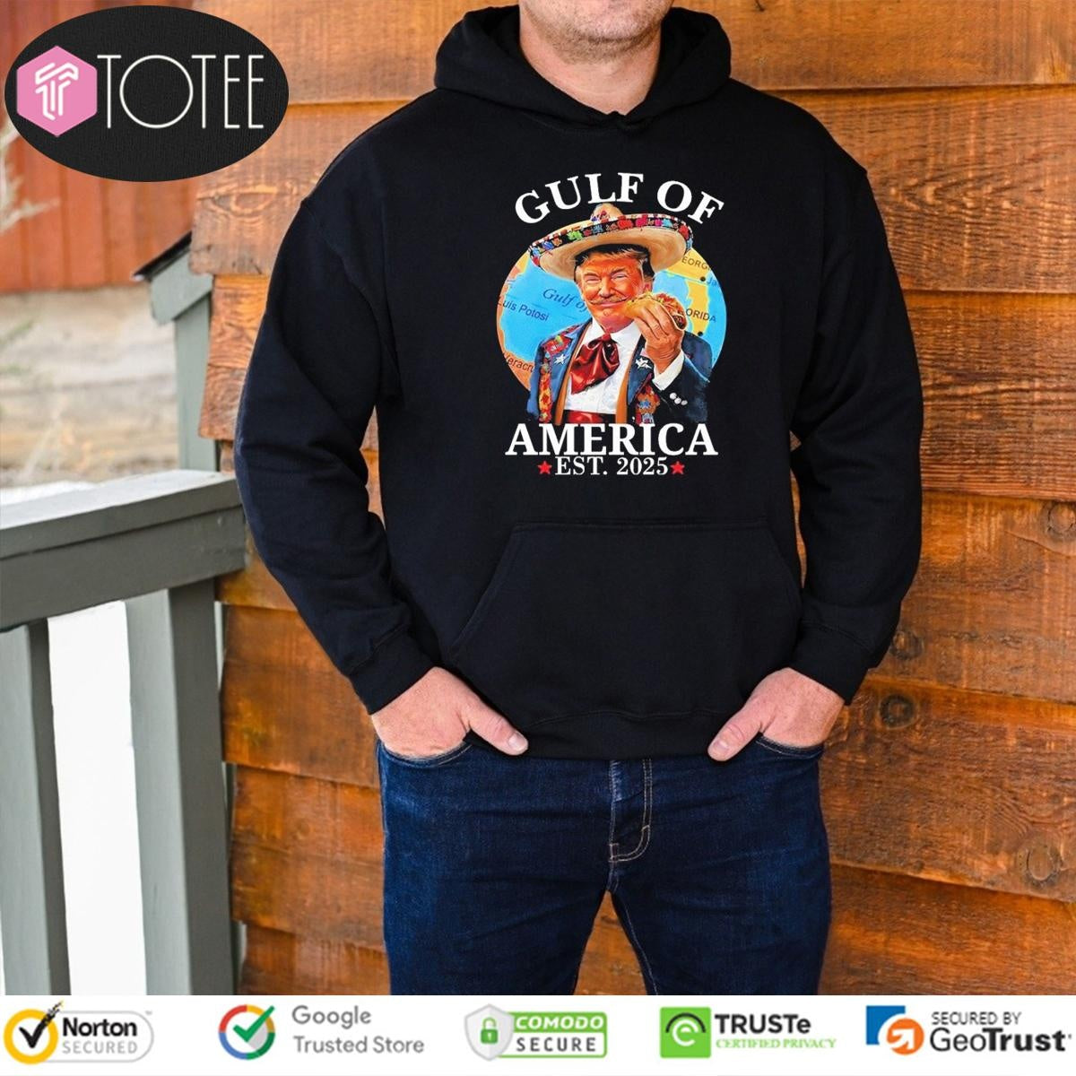 Gulf Of America Est 2025 Trump Taco T-shirt