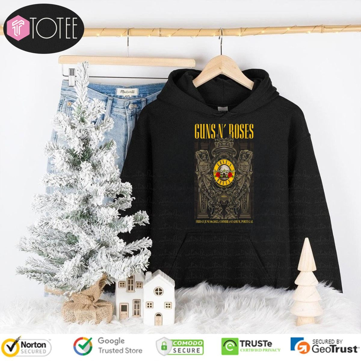 Guns N Roses Friday June 06 2025 Coimbra Stadium Portugal T-shirt