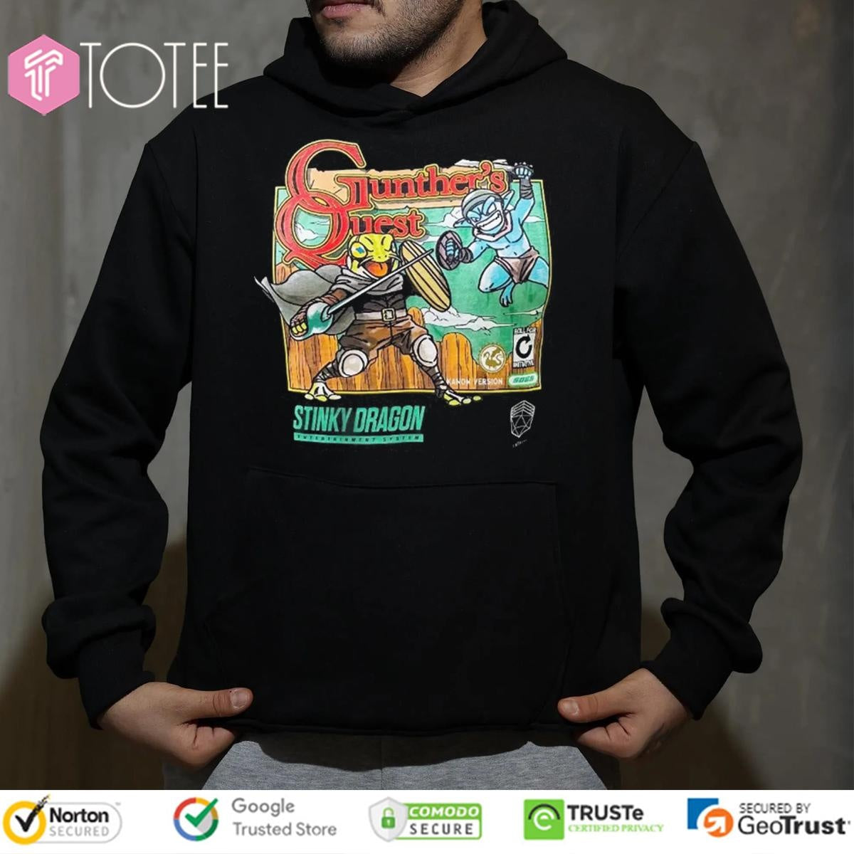 Gunthers Quest Tales From The Stinky Dragon T-shirt