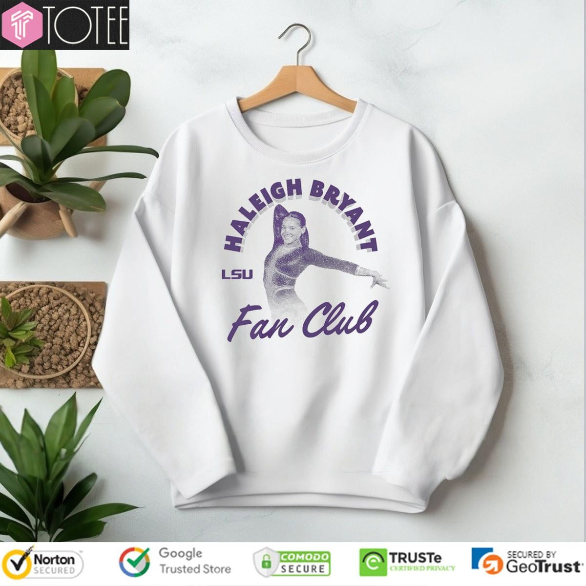 Haleigh Bryant Fan Club L S U Tigers T-shirt